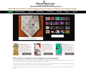 Custom Ties by Barnard-Maine